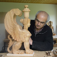 Sculpture sur bois