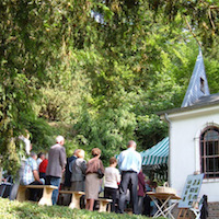 Pèlerinage de la chapelle perchée du Bas-Caumont