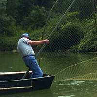 La pêche aux engins et filets dans le bassin de l’Adour