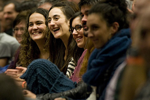 Barakaldo, 2013, vue du public à la finale du Championnat général de bertsolaris