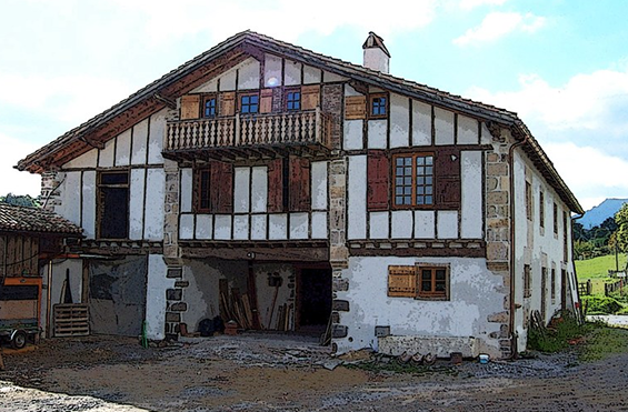 Larraldea, siège de l'association Bertsularien Lagunak