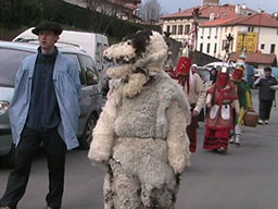 Biriatou, Hendaye, tournées du Carnaval avec bertsolaris