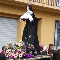 La Sanch, processions des pénitents du Vendredi Saint en Roussillon