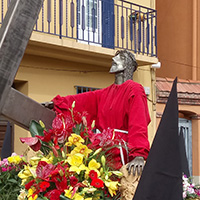 La Sanch, processions des pénitents du Vendredi Saint en Roussillon