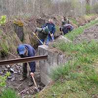 L'irrigation traditionnelle gravitaire par canaux en France